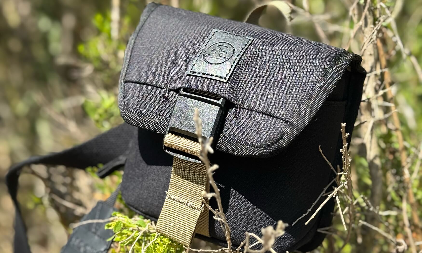 Charcoal Black 25mm Binocular Pouch product image #4