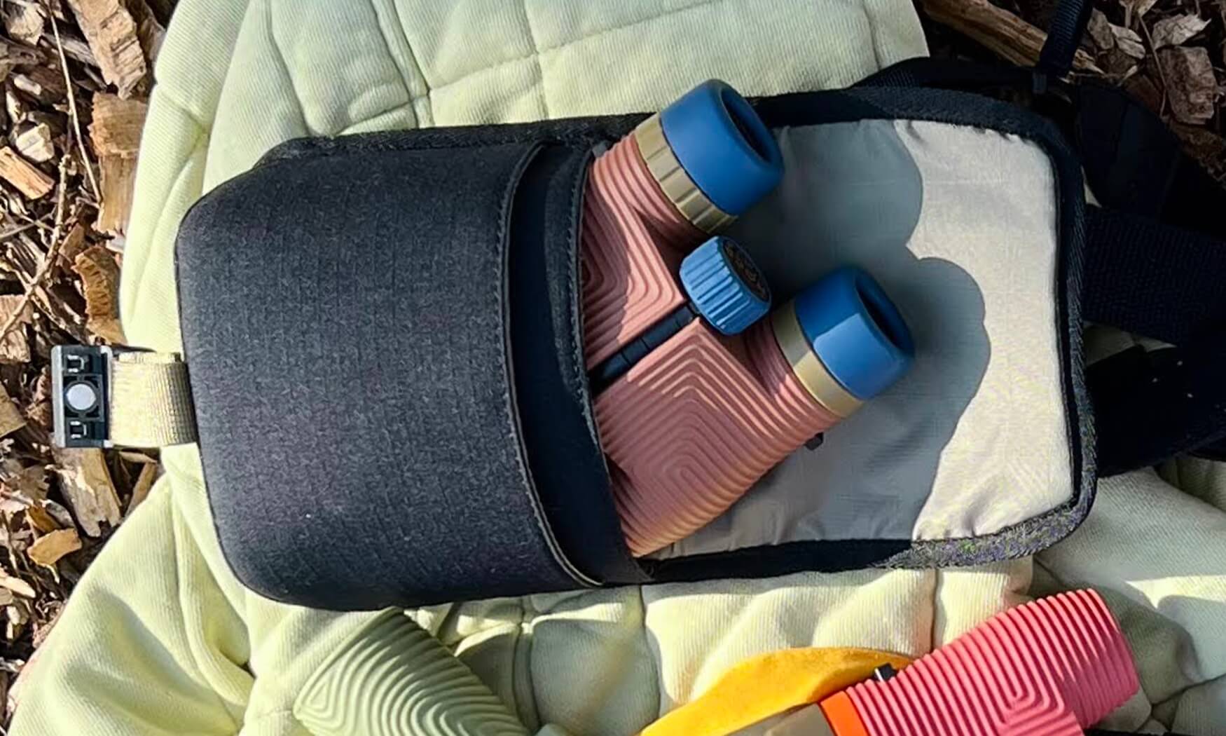 Charcoal Black 25mm Binocular Pouch product image #7